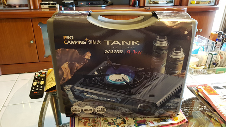 妙管家 Pro Camping 領航家 坦克爐 X4100 開箱