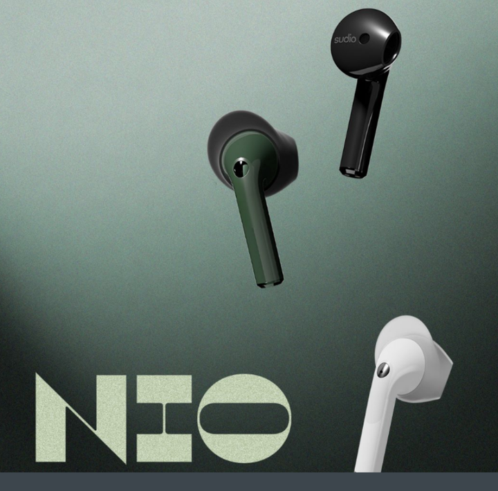 靓眼、防水的限量極光綠Sudio Nio真無線藍牙耳機