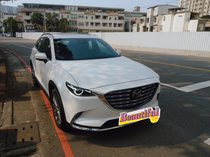 2021年式CX-9（躍雪白）開箱