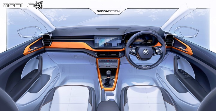 【海外新訊】Skoda Kushaq原廠發佈內裝圖片,印度市場專屬預計3/18首演!