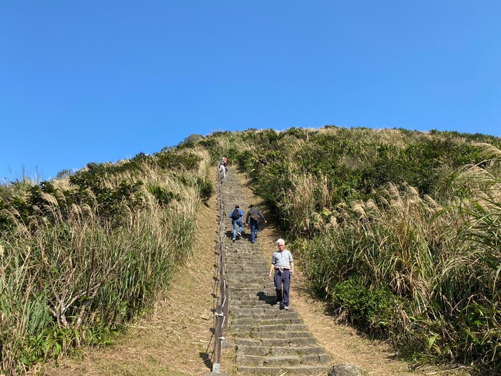 新北瑞芳｜基隆山．黃金山城半小時可登頂，欣賞岬彎海景