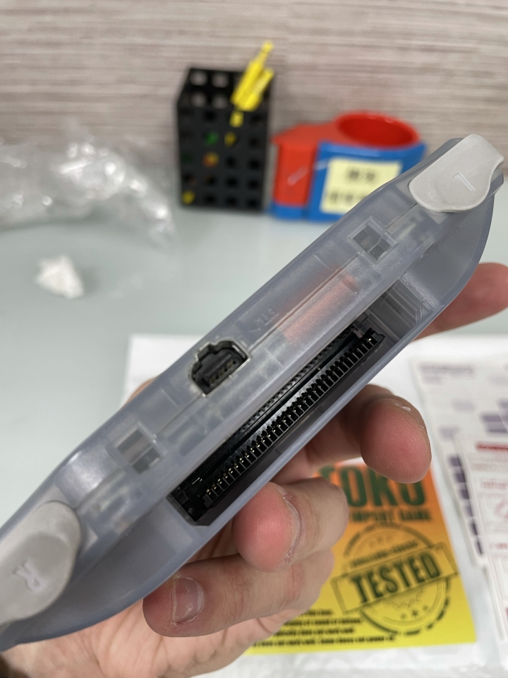 GBA主機&amp;神奇寶貝綠寶石卡帶 開箱