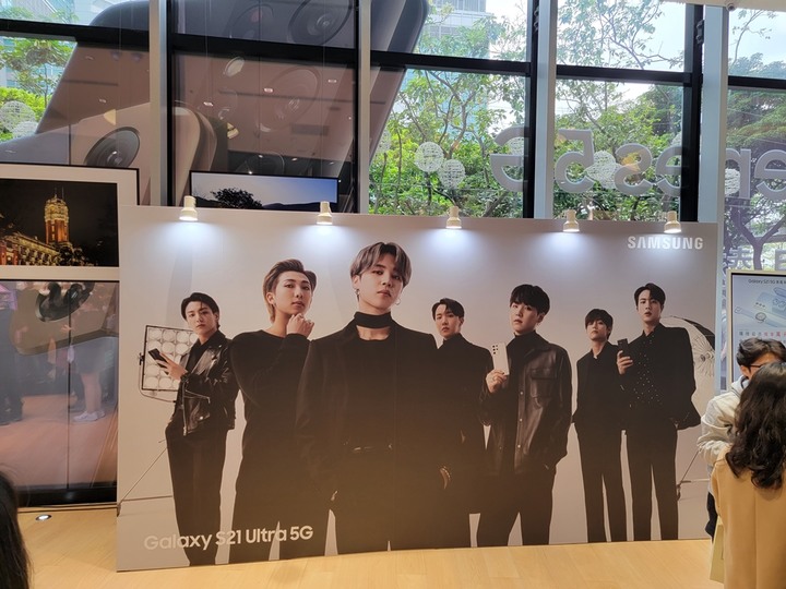 點我看大圖 Samsung I BTS 微風南山旗艦體驗館 活動記錄
