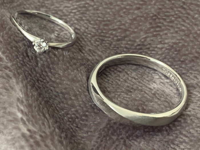 極簡獨鑽_WEDDINGCODE葳町釦鑽石婚戒分享