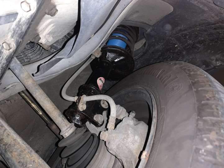 TOYOTA TERCEL  1.5 BILSTEIN 黃桶 B6  解除豐田避震器船行搖晃封印