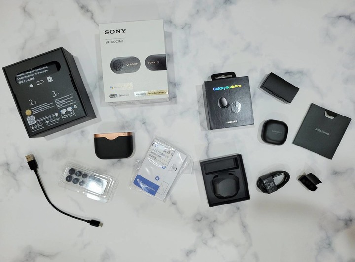Galaxy buds pro 開箱!和WF-1000XM3 簡單比較