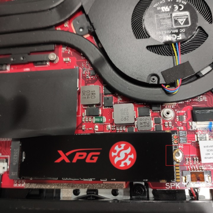 FX516PR加裝第二顆M.2 SSD 螺絲的問題(已解決)