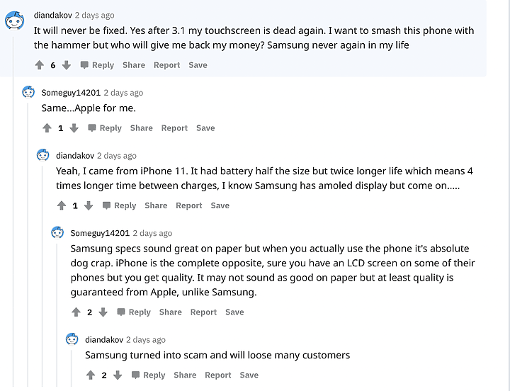 Samsung S20 FE 之小評測 (含觸控問題詳細說明)
