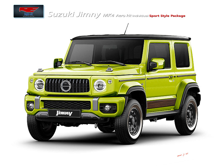 Jimny JB74 Mini G 全車色配置一覽