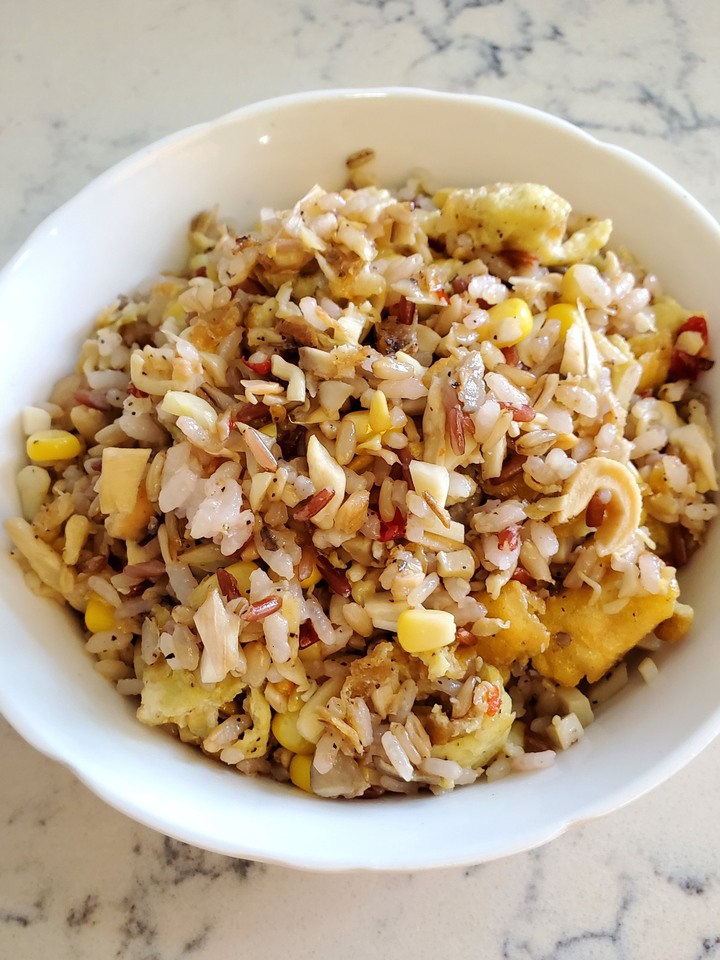 讓小朋友也吃下肚的香菇料理,香菇蛋炒飯