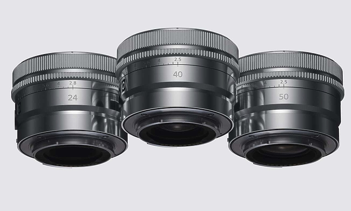 【快訊】Sony發表三顆輕量化G鏡:24mm f/2.8, 40mm f/2.5, 50mm f.2.5