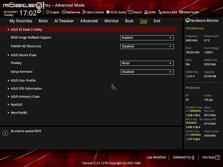 點我看大圖 新規導入用料升級 ROG STRIX Z590-F GAMING WIFI