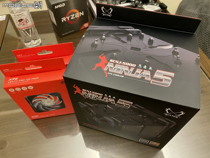 Scythe忍者五+XPG溫柔颱風 簡單開箱