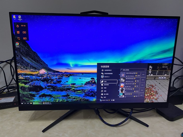 AORUS FI27Q-X 鷹神加持240HZ 電競體驗新突破