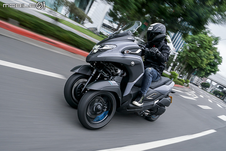 YAMAHA TRICITY 300 三輪重機獨家首試|拿手戲是穩定 電控輔助駕馭更輕鬆