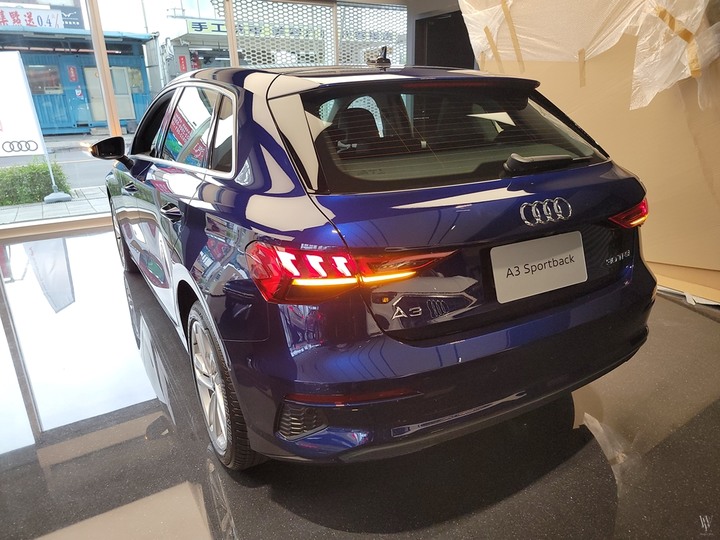 全新世代風潮掀背 Audi A3 Sportback 靜態賞車