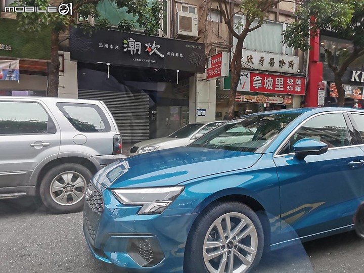 New Audi A3 街上捕獲