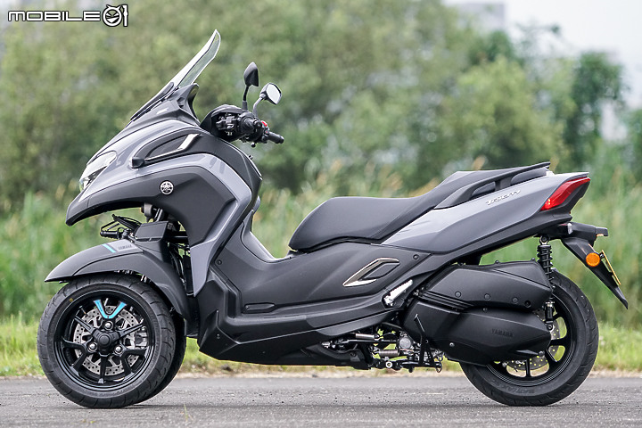 YAMAHA TRICITY 300 三輪重機獨家首試｜拿手戲是穩定 電控輔助駕馭更輕鬆