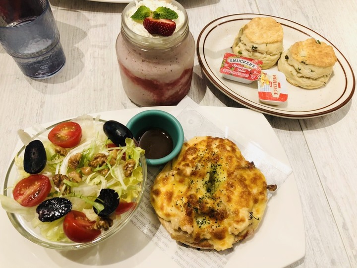 [食記]台北高評價美式餐廳，份足美味的貝果早午餐
