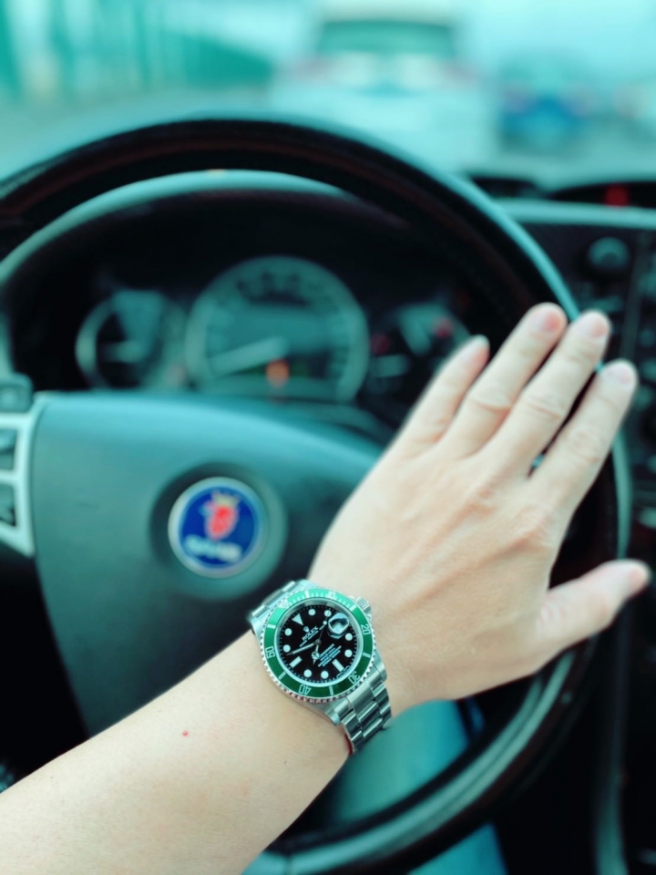 塞車時候也可以很平靜