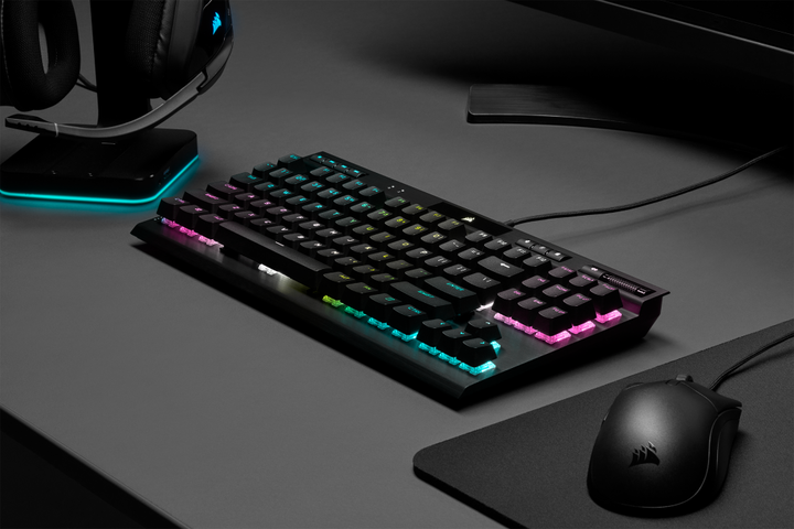 CORSAIR 推出 K70 RGB TKL 機械式鍵盤 SABRE PRO 電競滑鼠 以 8000 Hz 輪詢率提供更敏捷反應