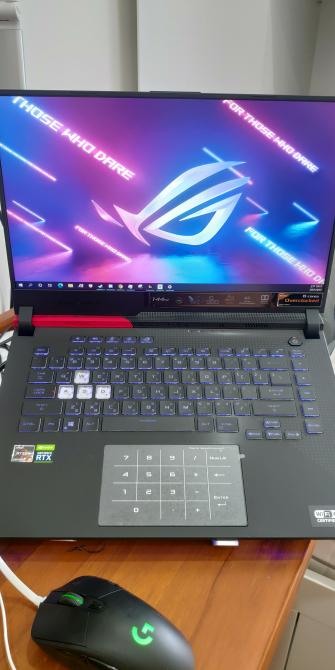 ROG Strix G15 G513QM(3060 130瓦) 開箱分享