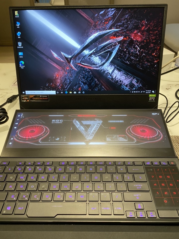 ROG Zephyrus Duo 15 SE GX551 簡易開箱