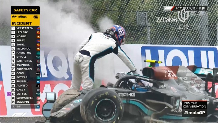 點我看大圖 2021 F1義大利站 好運的Hamiton
