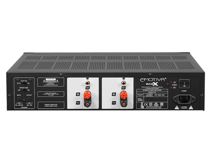 Emotiva發表第二代入門型後級擴大機 BasX