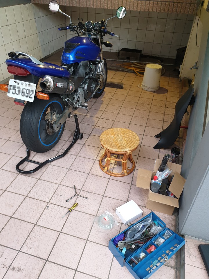 Honda Hornet 250 小黃蜂 外觀翻新 紀錄