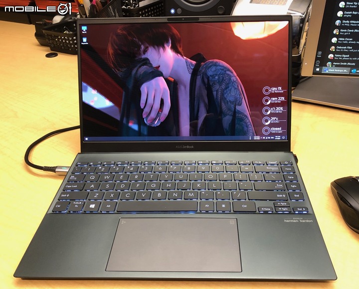 Zenbook 13 OLED 11代 Intel UX325 硬盤升級+不專業性能評測＋輕度遊戲