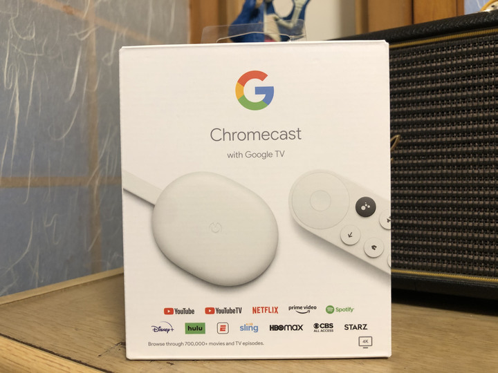 Chromecast with Google TV 開箱