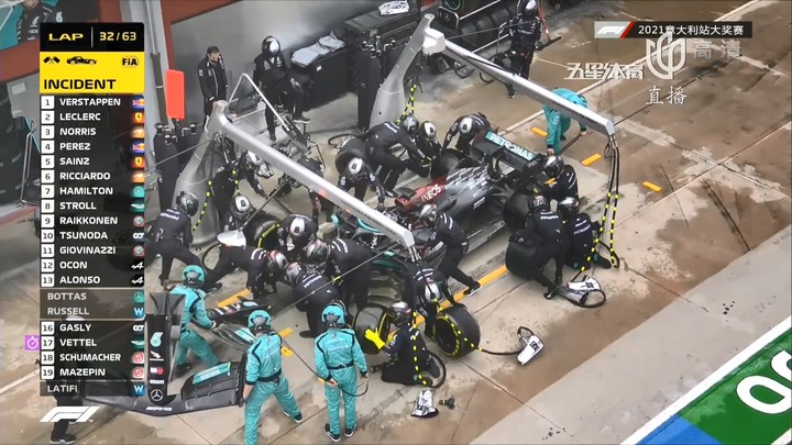 點我看大圖 2021 F1義大利站 好運的Hamiton