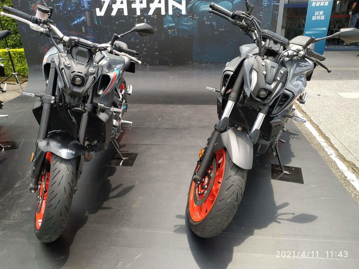 Yamaha重機試乘會 桃園大魯閣卡丁車場 MT-07 MT-09 2021