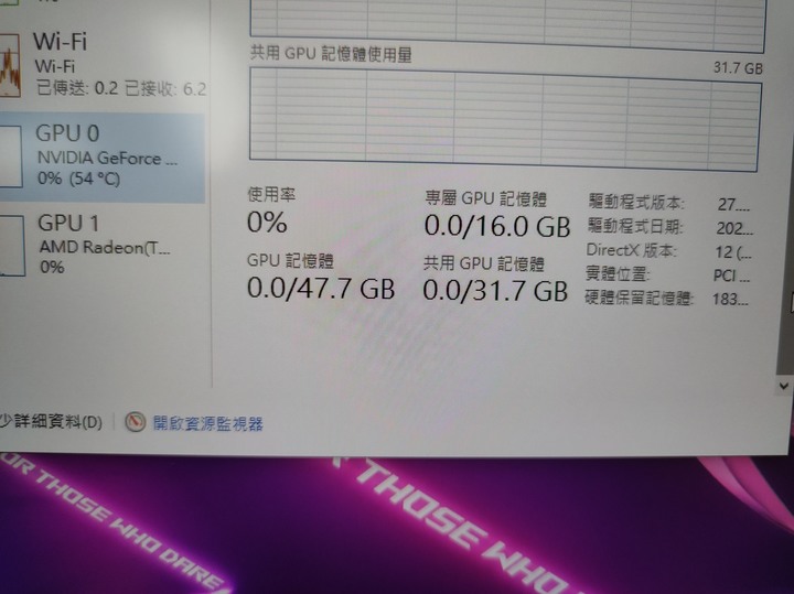 ROG SCAR G733Q 3080 簡易開箱