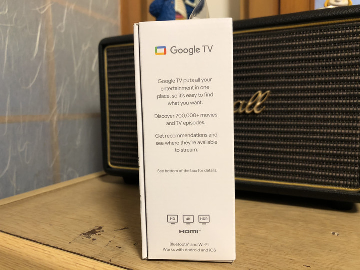 Chromecast with Google TV 開箱
