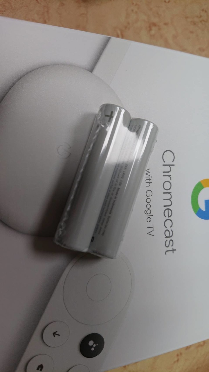 入手Chromecast with Google TV