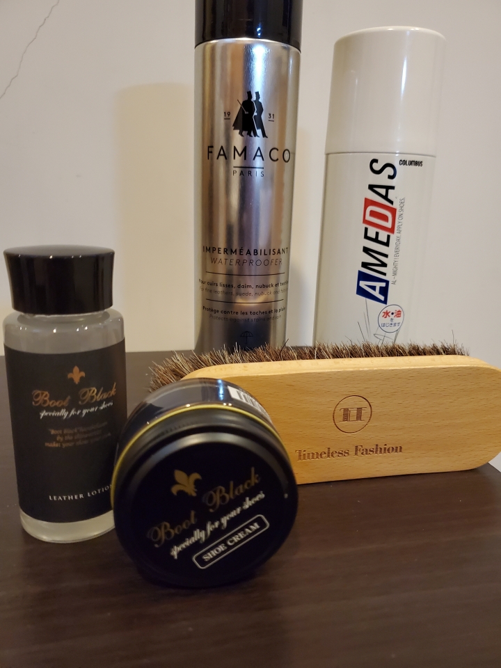 paraboot chambord 藍色微開箱