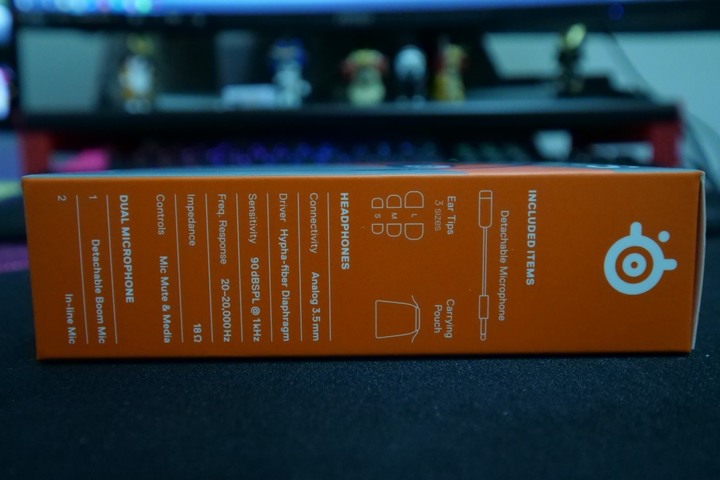 SteelSeries TUSQ 入耳式遊戲耳機開箱