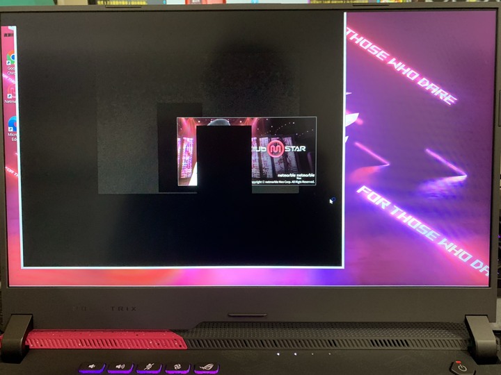 G513QM 運行遊戲後系統閃退