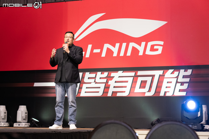 李寧新品上市記者會 目標年底前完成全台50間實體通路部署!