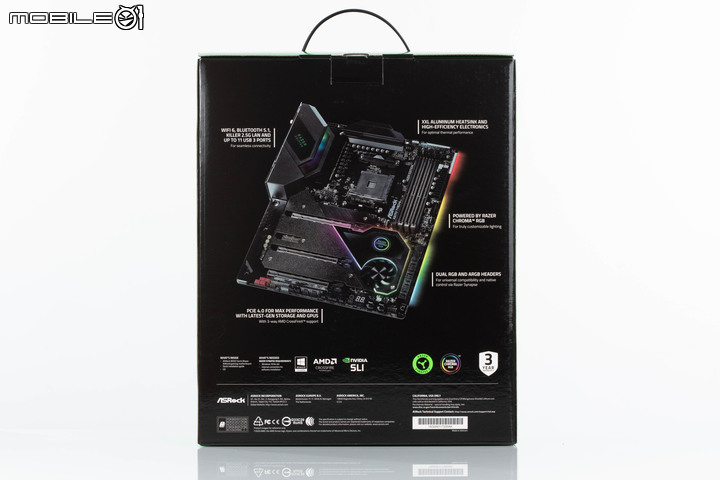 ASRock X570 Taichi Razer Edition 主機板開箱實測 妖蛇合一的視覺電競體驗