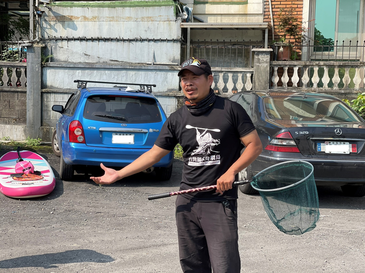 點我看大圖 南港新庄仔埤-獨木舟SUP✕大萍清理