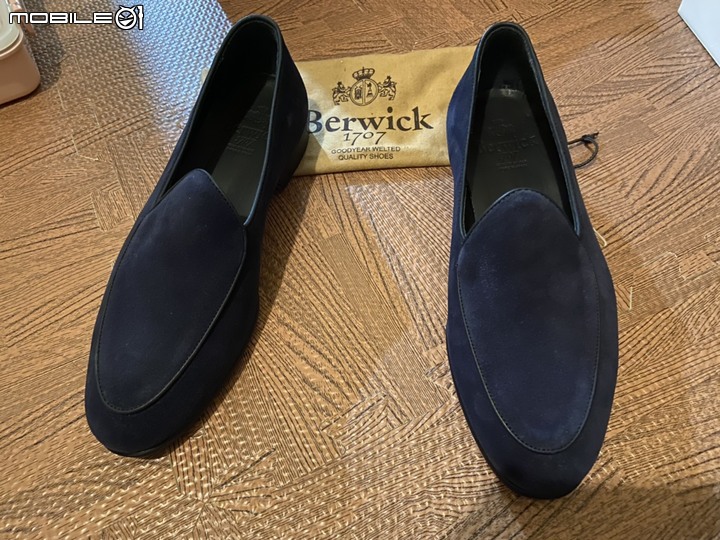 【比利時樂福初體驗】Berwick Belgian Loafer Florence Navy