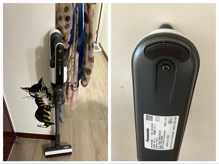 從有線進化到無線| 完美配重的Panasonic MC-BJ990無線吸塵器，還我一整天美麗心情