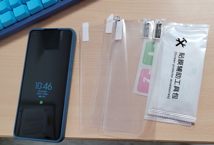 小米11Ultra 黑12G開箱,0414加清水套