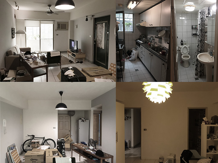 【開箱】25坪新北老屋翻新,自己的家自己設計 / 墨黑宅