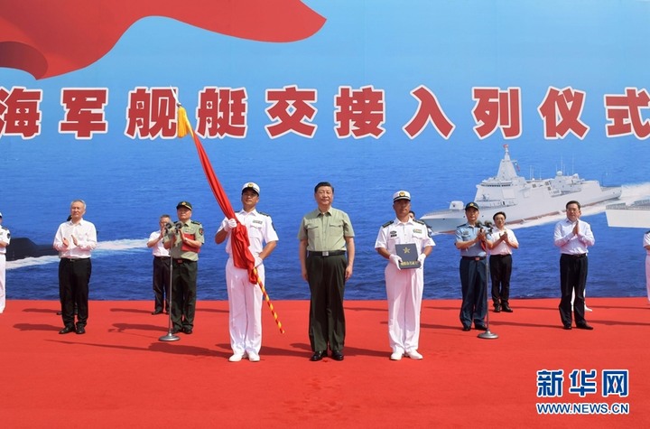 中国一天服役三艘顶级战舰，这得要让其他国家羡慕成啥样？