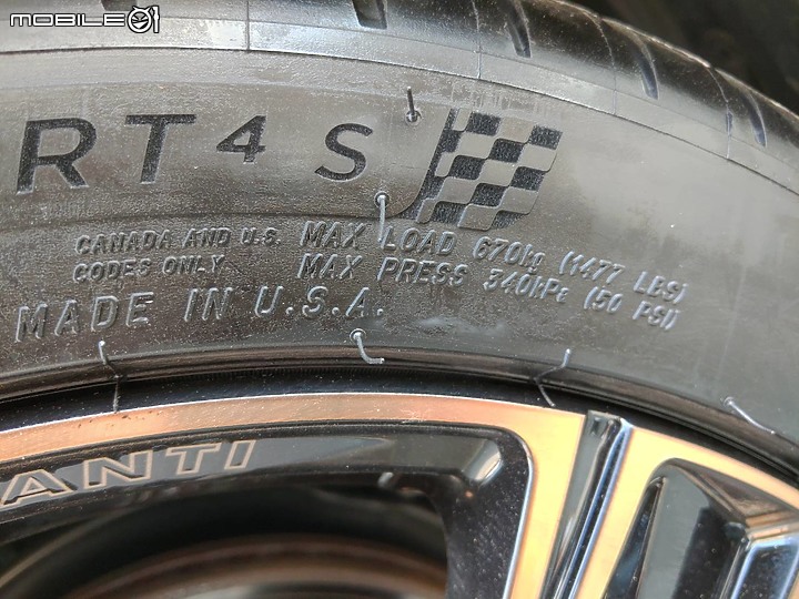 點我看大圖 【米其林 Pilot Sport 安全穩定超會跑】道路安靜行駛, 熱血操駕揪安心