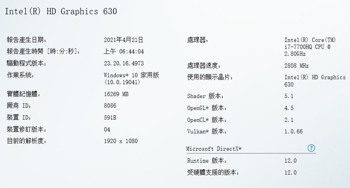 開啟Premiere要求更新Intel驅動 沒想到這個問題竟然一直解決不了